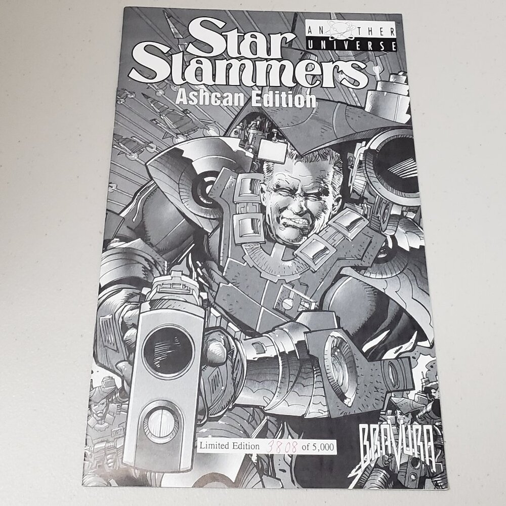 Star Slammers Ashcan Edition Comic Book #3808 of 5000